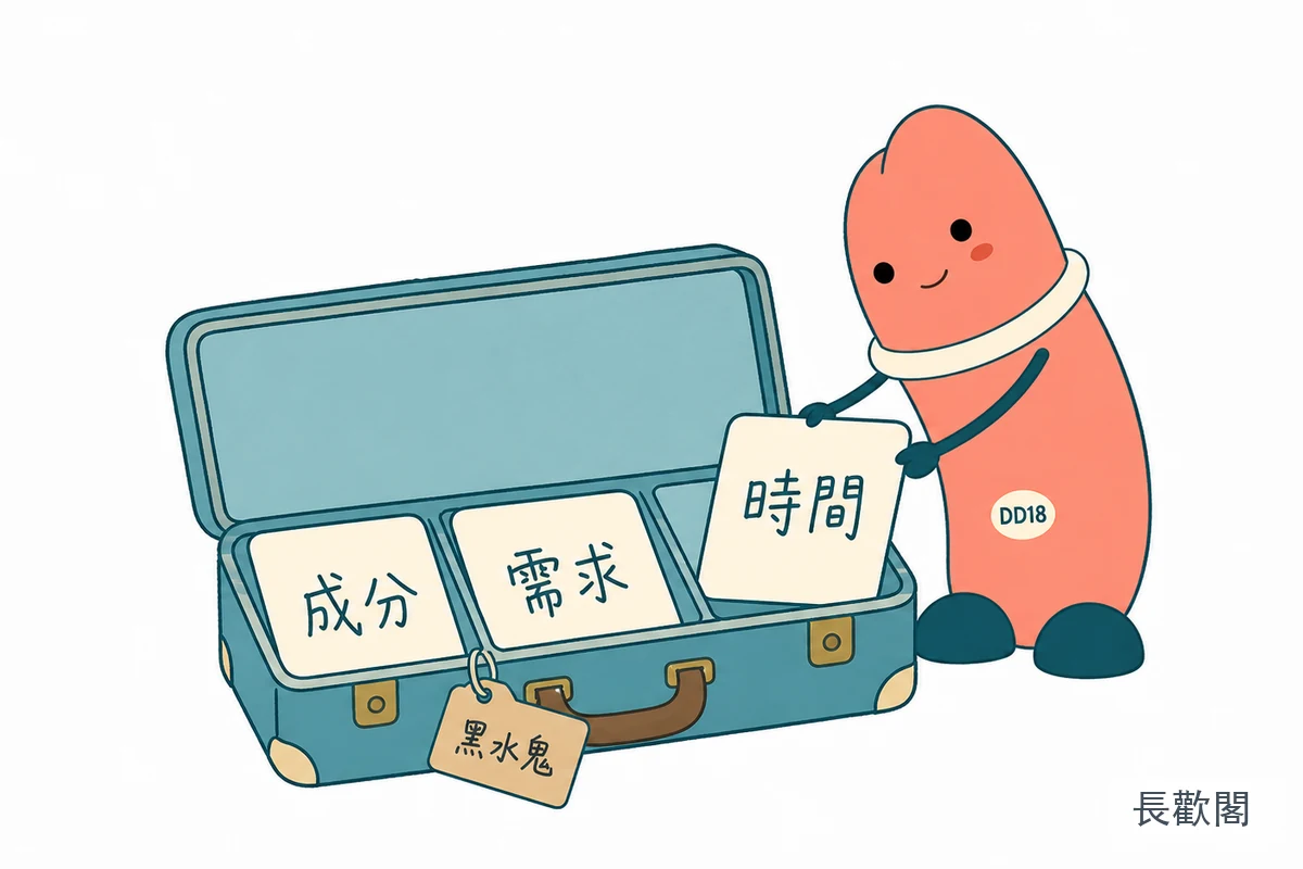 印度黑水鬼第一次了解成分需求與時間重點