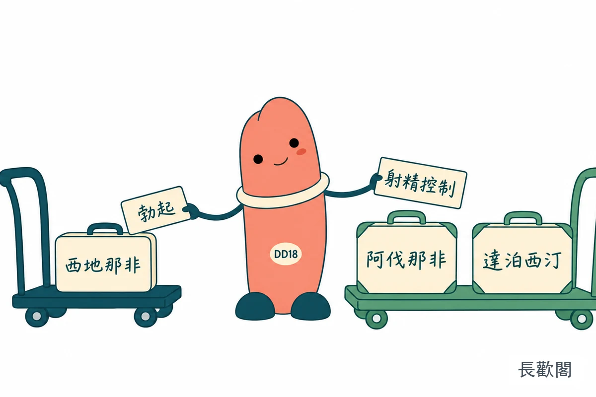 印度綠水鬼和威而鋼依勃起與射精控制需求比較
